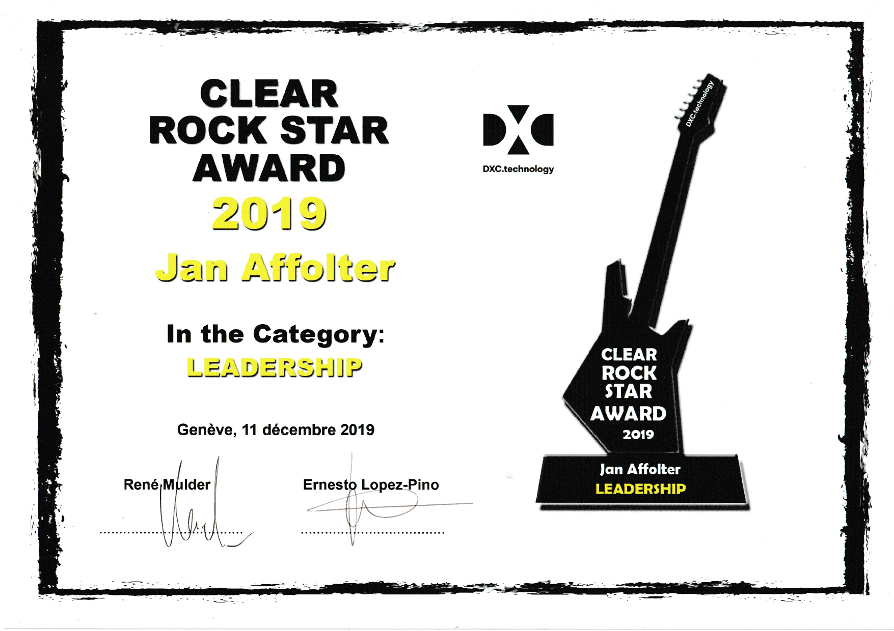 Swiss leadership award